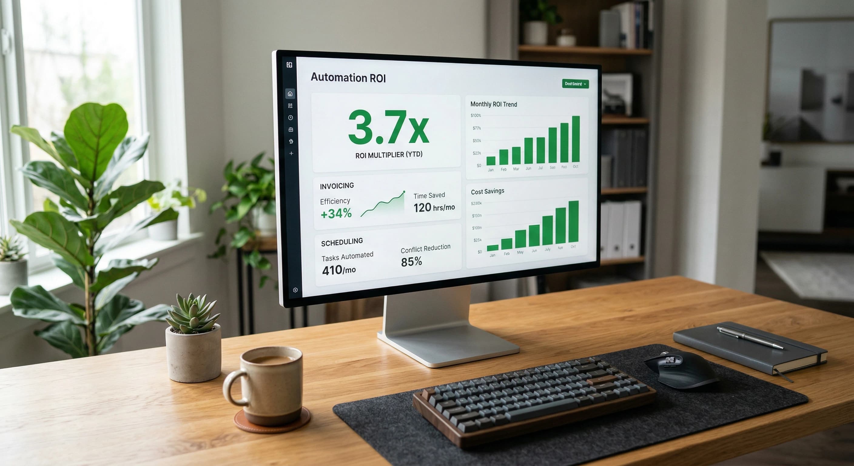 AI automation ROI and process automation for small manufacturers